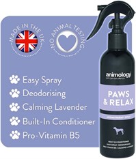 Animology Paws Relax Aromatherapy Spray Rahatlatıcı Köpek Tüy Bakım Spreyi 250  ML - APR250